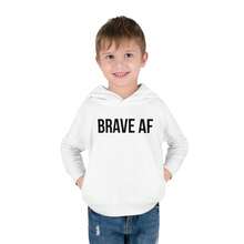 Brave AF Toddler Pullover Fleece Hoodie - 粉色 - 查看 9