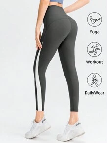 Pantalones de yoga para ejercicios de verano para mujer, pantalones deportivos ajustados de secado rápido, de cintura alta, que realzan las caderas, para entrenamiento y ejercicios en otoño e invierno