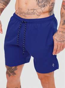 KIT 4 Men's Basic Resin Shorts With Pockets Training Gym Running - Xem 8