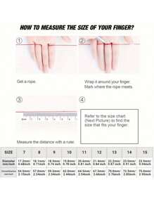 1pc Stainless Steel Minimalist Line Pattern Ring, Daily Wear Accessory Gift For Men - Ring - View 6