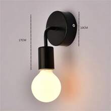 1pc Nordic Creative Personalized Modern Minimalist Zip Wall Lamp, Living Room Bedside Bedroom Study Room Corridor Wall Sconce (Excluding Lamp Bulb) - The Lamp Cup Wall Lamp Does Not Include the Bulb - View 12