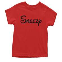 Expression Tees Sneezy - 7 Dwarfs Costume Youth T-Shirt