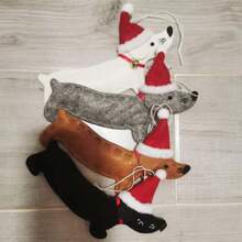 Christmas Decoration, Cute Cartoon Dachshund Dog Ornaments For Christmas Tree