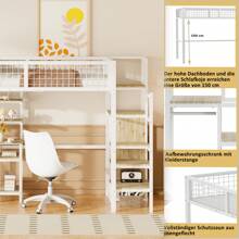 Kids Bed Frames, Headboards & Footboards - 白色 - 查看 4