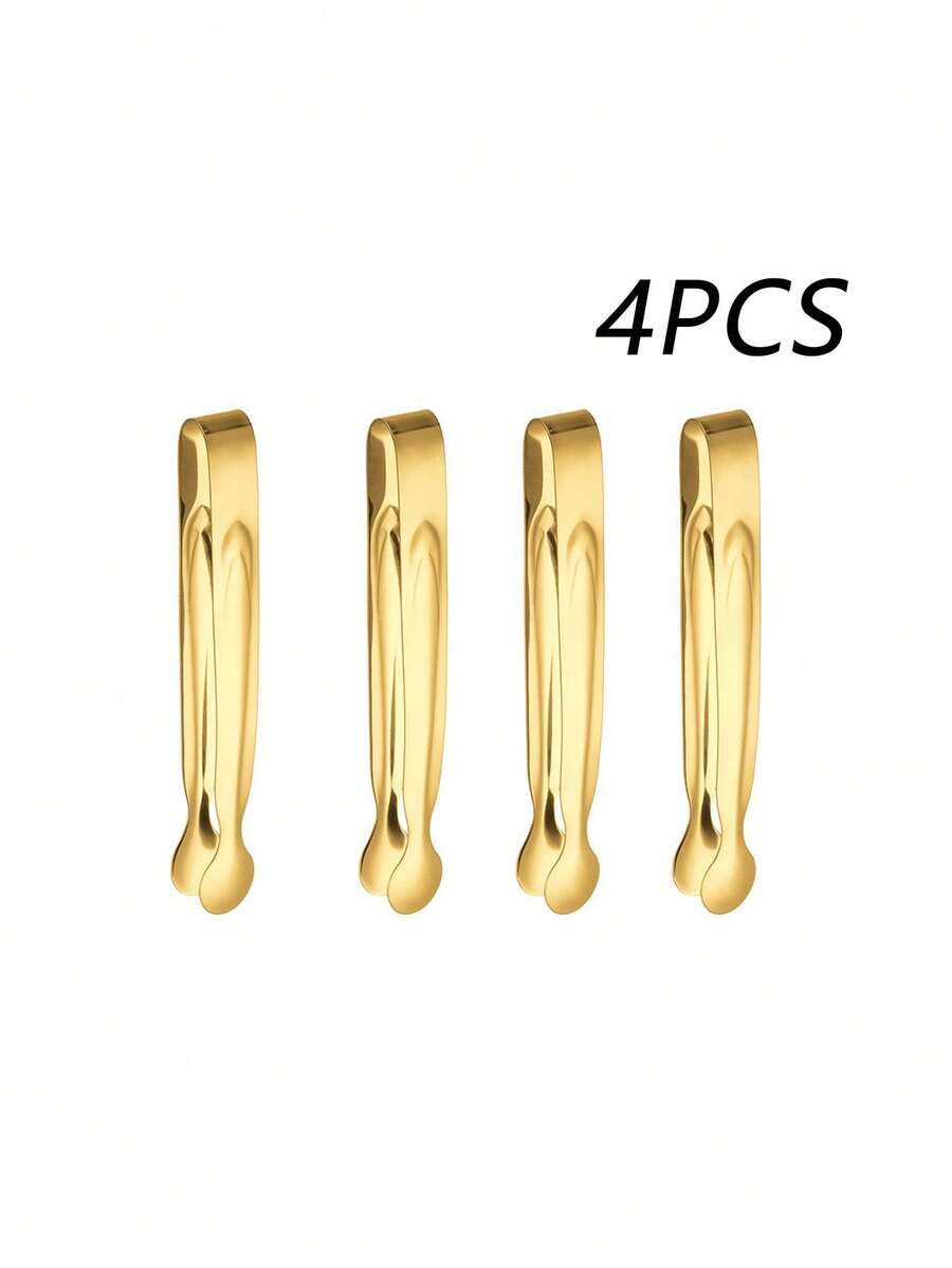 1/4/6/12 Pieces Stainless Steel Tongs Small Serving Tongs For Sugar