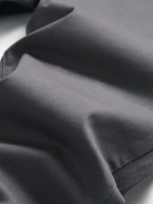Men's Dress Pants Stretch Slim Fit Casual Fashion Style Comfy Skinny Flat-Front Business Chinos Pants - Xám - Xem 4