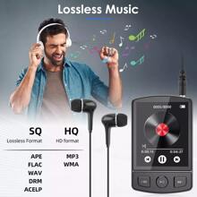 128GB Support Bluetooth MP4/MP3 Lossless Music Player FM Radio Recorder Sport UK - Black - View 3