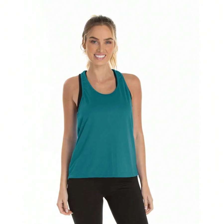 Women's Dry Fit Fitness Tank Top Gym UV Protection Mirante Store - Xem 1