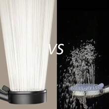 1 Piece ABS Handheld Shower Adjustable 5 Modes Pressurized For Bathroom - Silver - View 4