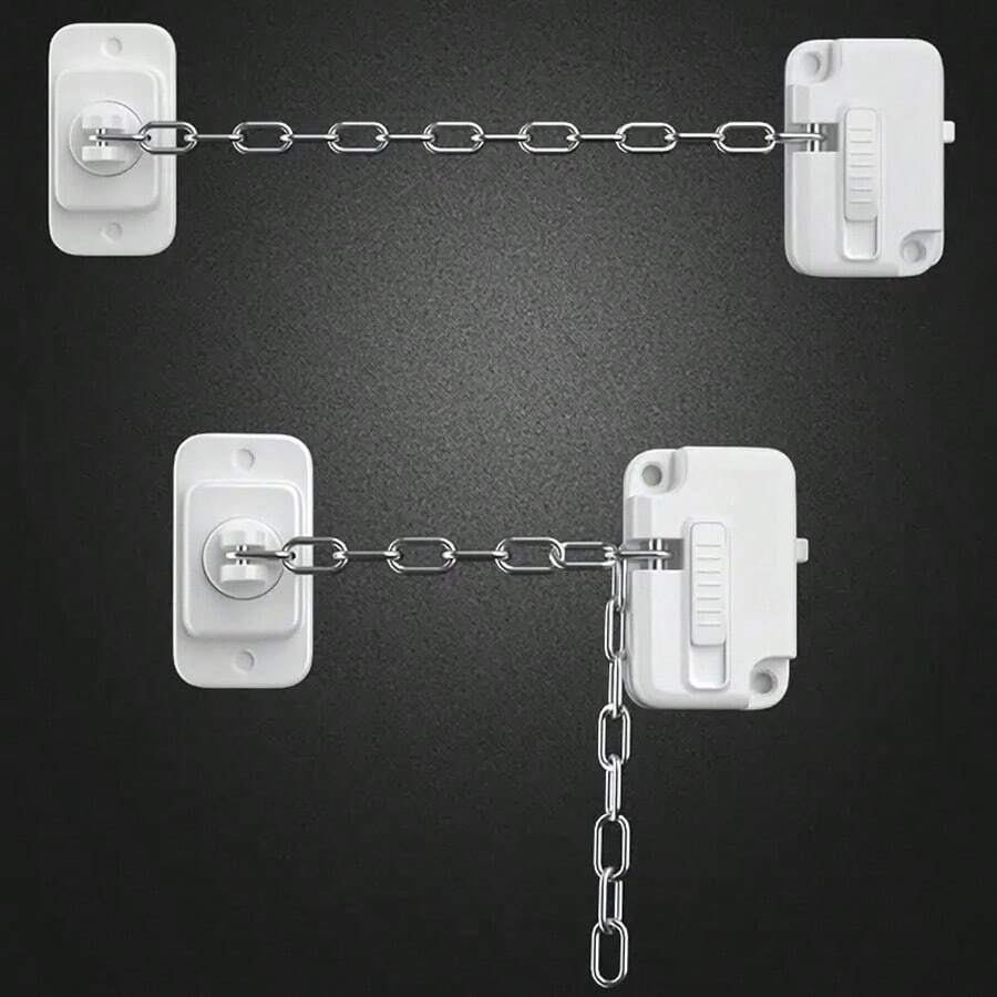 Safety Lock Window Limiter, ABS Material, HighRise Window AntiFall