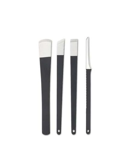 1-4 件斜向嵌甲指甲钳老茧去除套装，专业修脚工具