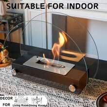 Outdoor Fireplace - Black - View 5