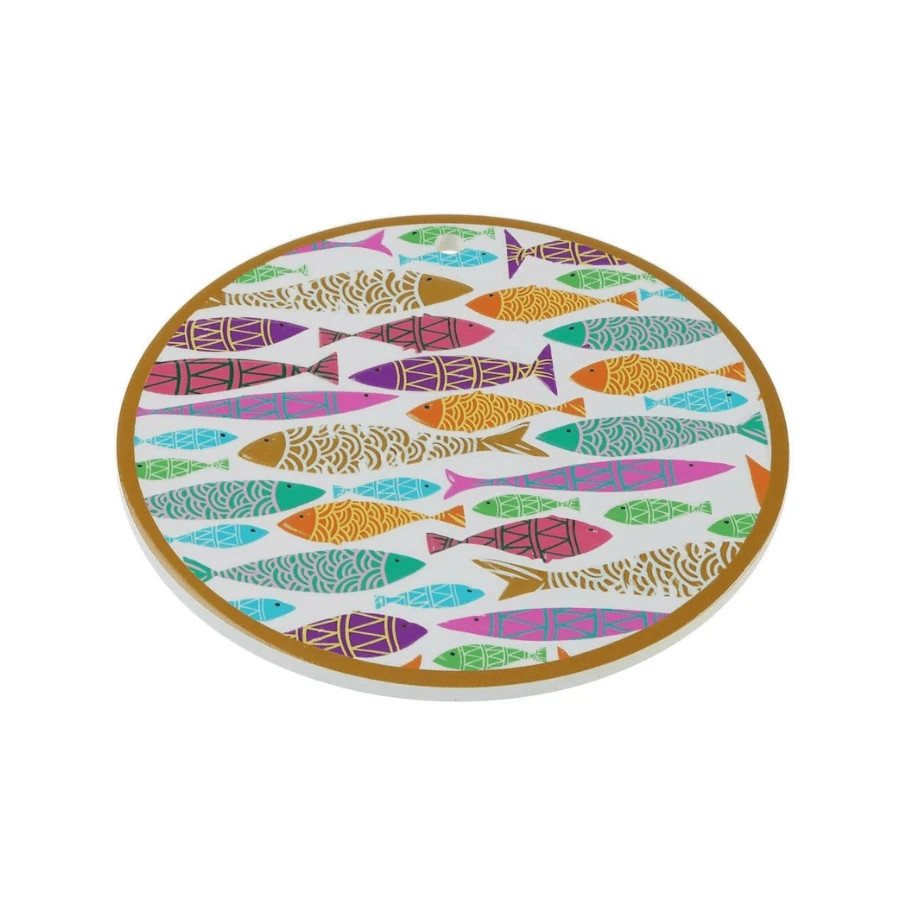 Versa Versa Fish Cork Ceramic Trivet 20 X 20 Cm SHEIN South Africa
