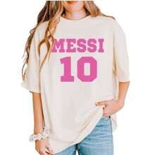 World Soccer Futbol Messiami Vintage Soft Unisex T-Shirt - Ivory - View 8
