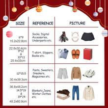 Jowlroel Christmas Poly Mailer 6x9Inch 200Pcs,10x13Inch 200/500Pcs,12x15.5 Inch 50/100/200 Pcs,14.5x19Inch 50/100/200pcs, Waterproof Shipping Bags For Clothing, Tear-Resistant Mailier Bags, Strong Mailing Bags With Self-Seal - Green Merry Christmas - 14,5x19 inch 100 chiếc - Xem 3