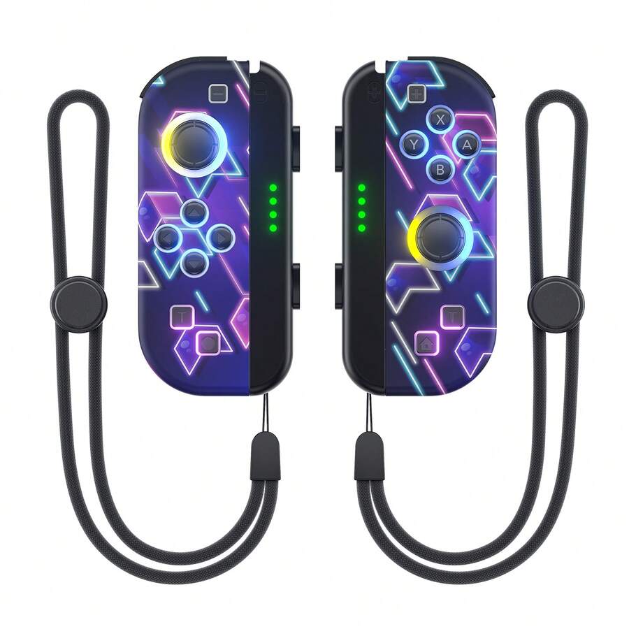 Wireless Controller For Ninten Do Switch Joy-Con Controller Wireless Left & Right Pair Gamepad Joypad – Select Color - Màu tím - Xem 1