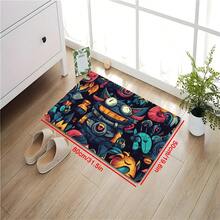 1 Cái, Phim Hoạt Hình Mỹ Quái Vật Hoạt Hình Hài Hước, Phong Cách Ins Thời Trang Và Sáng Tạo Đơn Giản, Thảm Khu Vực Mềm Chống Trượt Có Thể Giặt Được, Thích Hợp Cho Phòng Khách, Phòng Ngủ, Nhà Bếp, Phòng Tắm, Nhà Vệ Sinh, Cửa Ra Vào, Sân Trong, Thảm Sàn Trang Trí Phổ Thông Bốn Mùa, Trang Trí Nhà Cửa - Nhiều màu - Xem 20