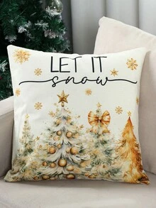 4 Vỏ gối vải lanh Giáng sinh, Vỏ gối họa tiết lính kẹp hạt dẻ hình cây thông Noel trang trí nhà cửa Quà tặng Giáng sinh năm mới 2024 Trang trí Giáng sinh 2025 - Nhiều màu - Xem 3