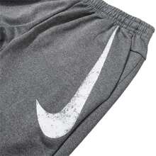 Nike 男士运动裤 AS M NK TF PANT SWOOSH TPR 运动裤，舒适跑步慢跑裤，透气针织保暖内衬训练休闲长裤 FZ1075-010 - 灰色 - 查看 4