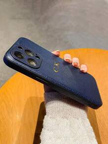 Ốp điện thoại tùy chỉnh tương thích với iPhone 16/15/14/13/12/11 Pro Max/16/15/14 Plus và Galaxy S25/S24/S23/S22 Ultra Plus, Tùy chỉnh chữ cái đầu tiên, Khắc chữ nổi 3D DIY, Nghệ thuật dập nổi, Mặt lưng bằng da thật, Chất liệu da PU cao cấp cổ điển, Quà tặng ngày lễ, Thích hợp cho các cặp đôi, bạn bè, gia đình hoặc chính bạn, Thời trang và dễ thương, Có thể tùy chỉnh, Món quà lý tưởng cho bạn gái, bạn trai, bạn gái, gia đình, bạn bè, ông bà, các cặp đôi, Thích hợp cho kỷ niệm, Ốp điện thoại tùy chỉnh, Thoải mái và dễ sử dụng - Màu xanh lam - Xem 3