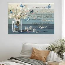 1 Pc Baby Flower Painting, Cardinal I Can Only Imagine Jesus Landscape Canvas Prints Wall Art For Living Room Bedroom