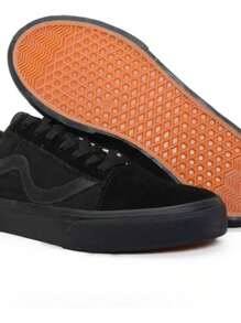 Men's And Women's Retro Comfortable Skate Shoes Christmas Promotion - màu đen - Xem 3