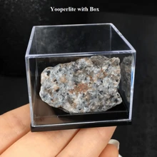 100% 纯天然水晶矿物标本，带盒，适合教学或家居装饰，最佳礼物 - 彩色 - 查看 9