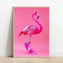 1pc Funny Cute Animal Bubble Party Disco Pink Posters Kitten Llama Koala Prints Canvas Printing Wall Art Picture For Room Home Decor No Frame