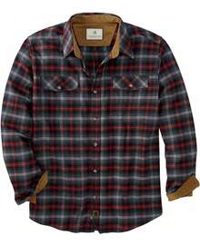 Legendary Whitetails Men's Legendary Flannel Shirt - Red - View 3