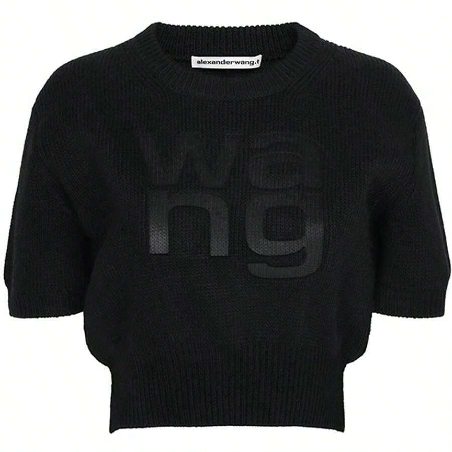 Alexander Wang T-Bye Short Sleeve T-Shirt 4KC4231021 001 Black - màu đen - Xem 1