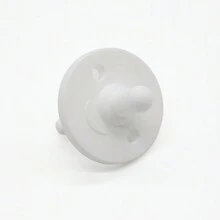 1pc Silicone Baby Pacifier, Multi-Color Available, Suitable For Baby Gripping, Christmas Gift - Multicolor - View 16