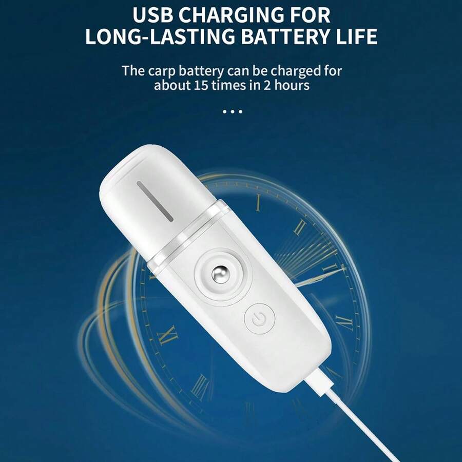 Electric Face Eye Care Nano Sprayer 20mL Moisturizing Water Mist Steam