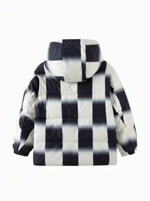 Balabala Boys' Winter Jacket Warm Hooded Outerwear For Teen Boy