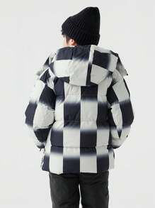 Balabala Boys' Winter Jacket Warm Hooded Outerwear For Teen Boy