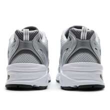 New Balance 530 Series Mesh Breathable Running Shoes, Casual Sneakers, Unisex - White/Silver - View 8