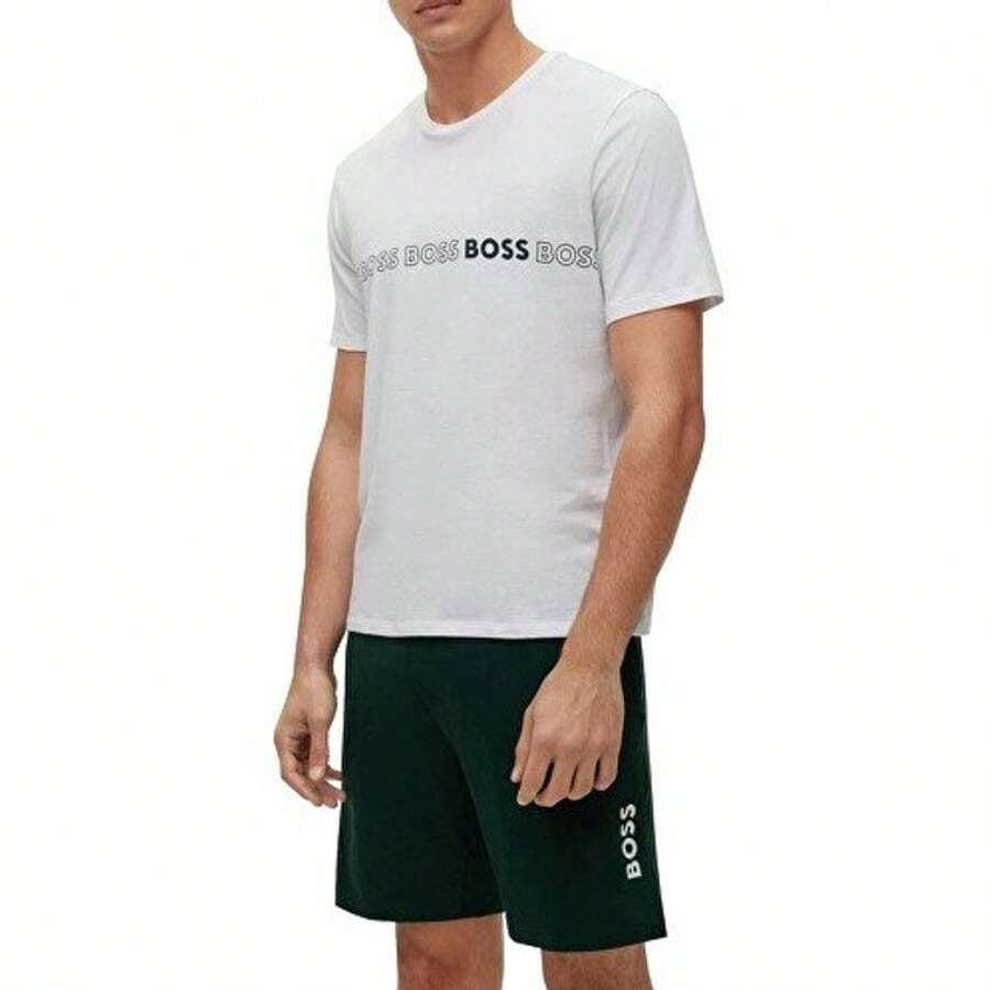 Hugo Boss Boss Logo 50492534 350 Men S Training Top And Bottom Set