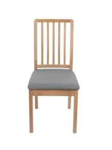 1/4/6pcs Chair Seat Covers, Stretch Dust-Proof And Waterproof, Suitable For Dining Room, Living Room, Bedroom Chairs - Dark Grey - View 2