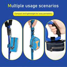 1 件随机颜色狗屎捡拾袋，宠物粪便袋收纳架，遛狗用便携式袋子 - 彩色 - 查看 5