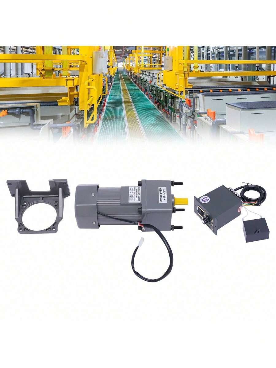 AC Gear Reduction Motor Electric+Variable Speed Control Reversible 110V
