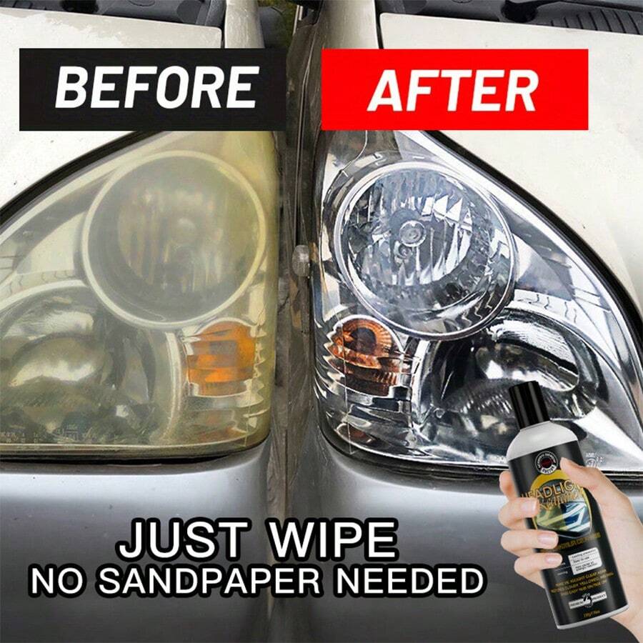 Headlight Restoration Kit, Headlight Lens Scratch Repair, Headlight