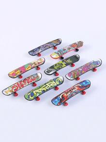 20/15/10/5 Stück Mini, süße Teen Finger Skateboards, Karnevals Party Bevorzugungen, Geburtstags Stressabbau Finger Spielzeug (Zufällige Farbe & Stil, kann vom Bild abweichen)