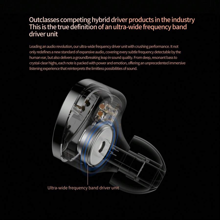 KZ KZ Saga Wired Earphone HIFI High Performance Metal Bass Improved 3