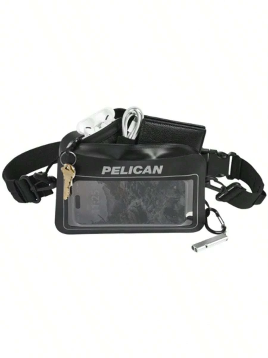 Pelican Marine Waterproof Phone Sling Bag Black SHEIN USA