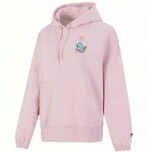 Puma Sportswear Casual Knit Graphic Print Hoodie Sweatshirt