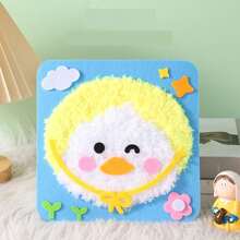 1 bộ Bộ dụng cụ vẽ tranh bằng dây DIY dành cho trẻ em, Đồ thủ công thêu kim hình động vật hoạt hình sáng tạo dành cho trẻ em, Đồ chơi giáo dục giải trí DIY, Thích hợp làm quà tặng cho trẻ em trong tiệc ngày lễ - Nhiều màu - Xem 13