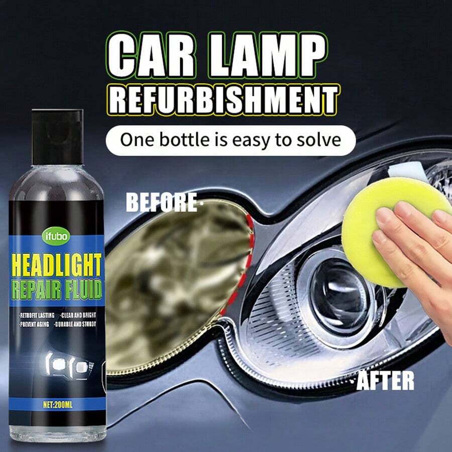 Headlight Repair Kit, Headlight Lens Scratch Repair, Headlight