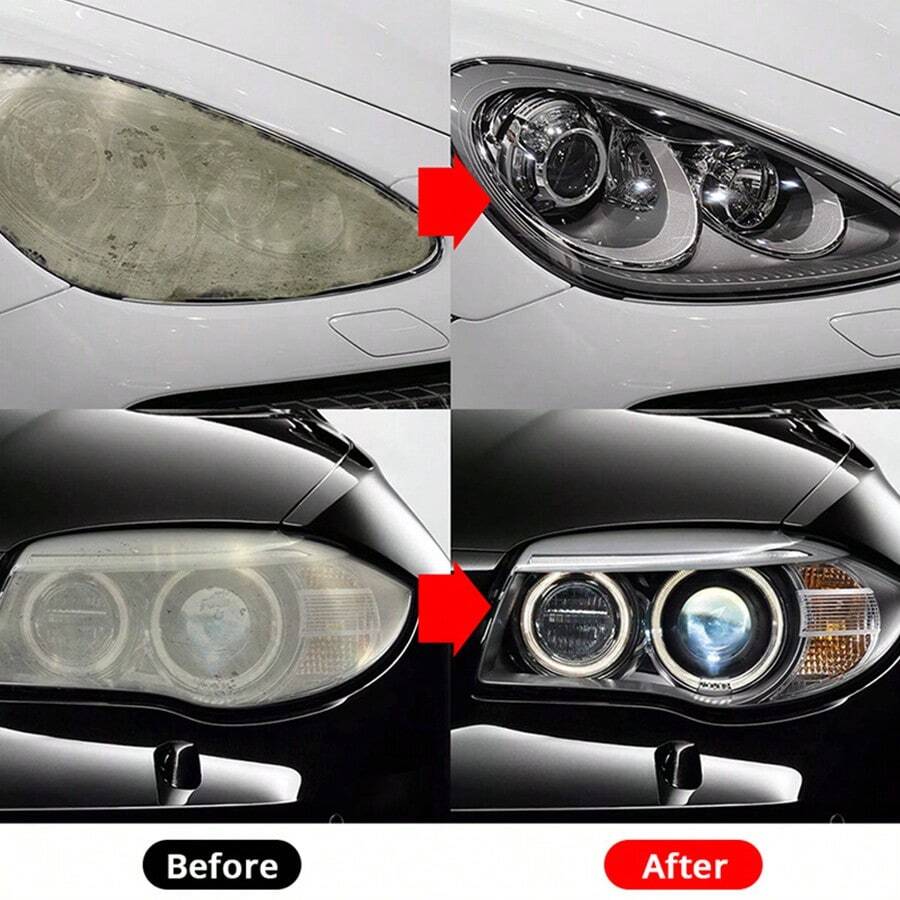 Headlight Repair Kit, Headlight Lens Scratch Repair, Headlight