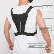 Sports Chest Bag For Men, Water Resistant Lightweight Front Running Vest Bag With Adjustable Shoulder Strap For Workouts, Cycling Hiking For Men Halloween Christmas Gifts
