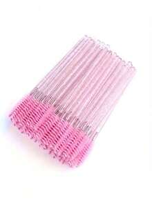 20 支水晶一次性眼黑棒睫毛膏刷适用于延长睫毛、涂抹睫毛膏卷轴刷、化妆刷工具， - 彩色 - 查看 9