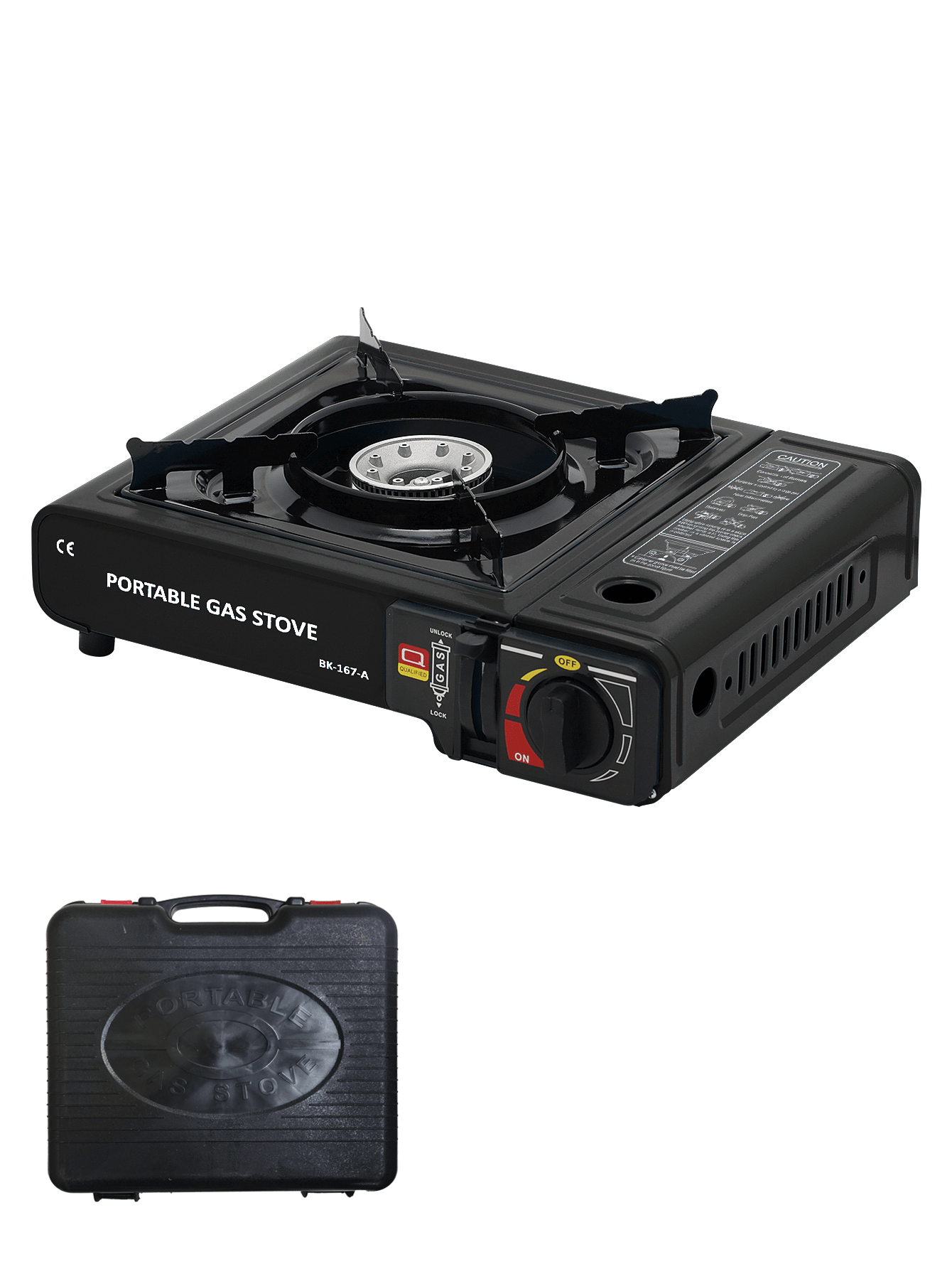 Portable Outdoor Camping Stove, Butane Canister Stove, Small Hot Pot